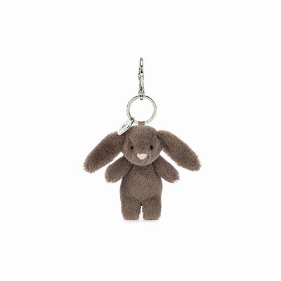 Jellycat Bashful Bunny Truffle Bag Charm Australia | 547109FVD